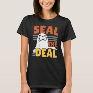 Camiseta Seal The Deal Underwater Animal Marine Biology Sea