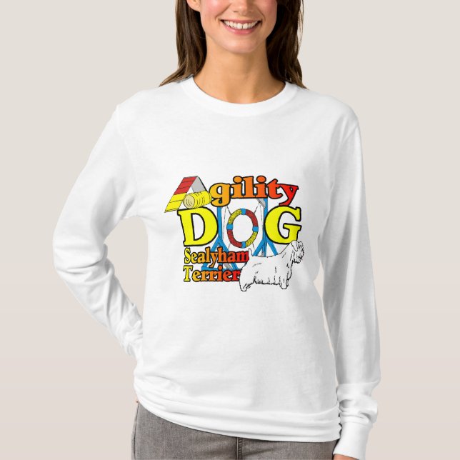 Camiseta Sealyham_Terrier_Agilidade (Frente)