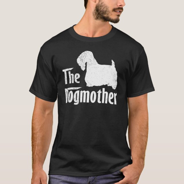 Camiseta Sealyham Terrier Dog Mãe Dia de as mães (Frente)