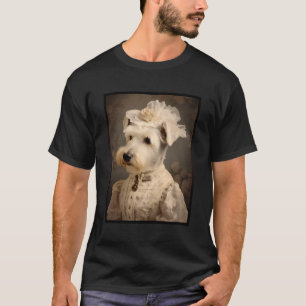 Camiseta Sealyham Terrier Dog Retrato Renascentista Funny P