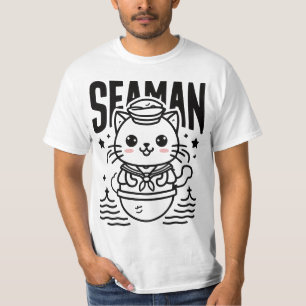 Camiseta Seaman Cat Lover