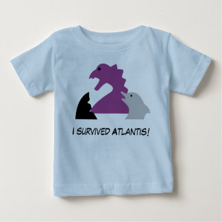 Camiseta Seameeples - j survived Atlântida