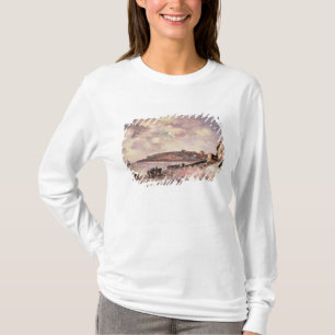 Camiseta Seascape com os pôneis na praia