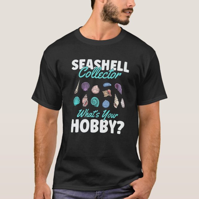 Camiseta Seashell Collector Hobby Sea Shell collecting Tool (Frente)
