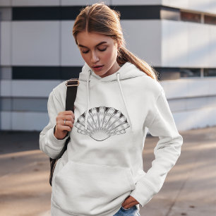 Camiseta Seashell Hoodie Decorativo