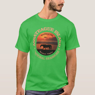 Camiseta Seashore Nacional de Assateague Island