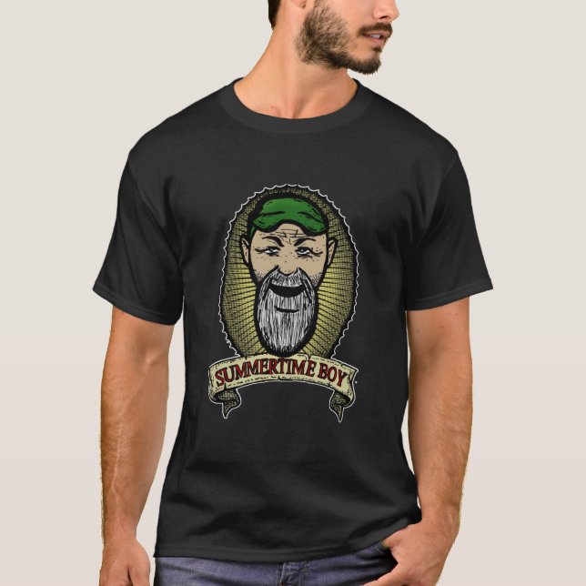 Camiseta Seasick Steve- Summertime Boy Essential  (Frente)