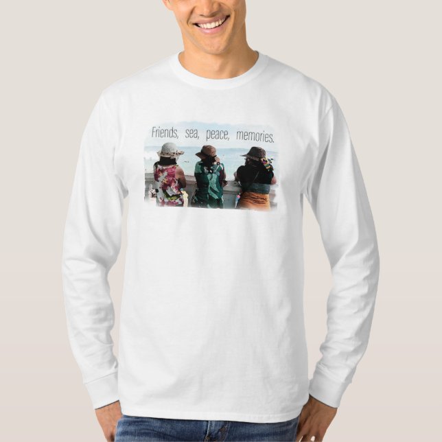 Camiseta Seaside Friendship Memories (Frente)