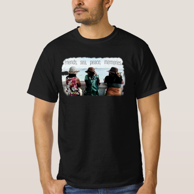 Camiseta Seaside Friendship Memories (Frente)