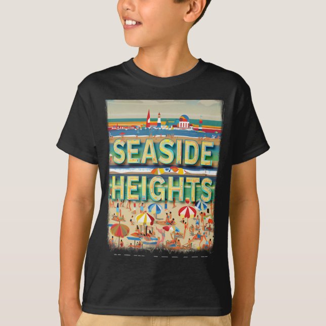 Camiseta Seaside Heights New Jersey Nj Beachside Bliss Sd26 (Frente)