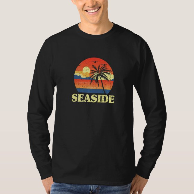 Camiseta Seaside Oregon Ou Summer Terrible Tilly Tropical B (Frente)