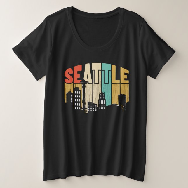 Camiseta Seattle (Frente do Design)
