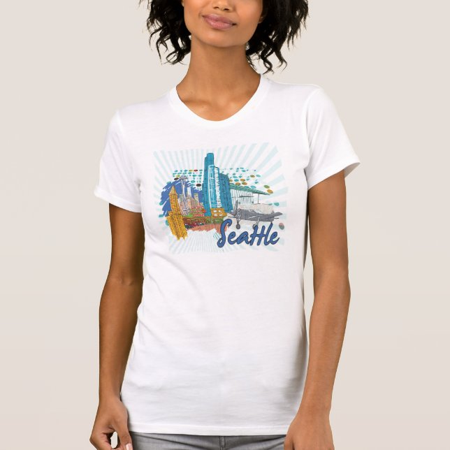 Camiseta Seattle (Frente)
