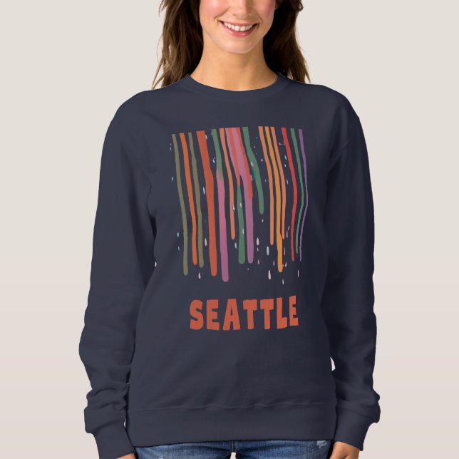 Camiseta Seattle Drizzle (Frente)