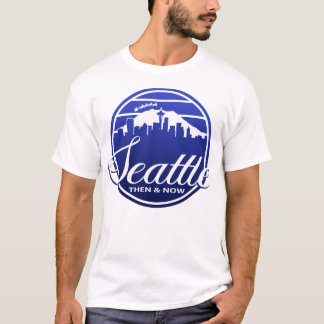 Camiseta Seattle Então & Agora