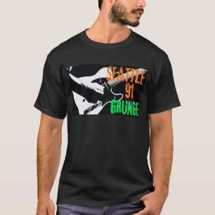 Camiseta Seattle Grunge 1991 Music Vibe