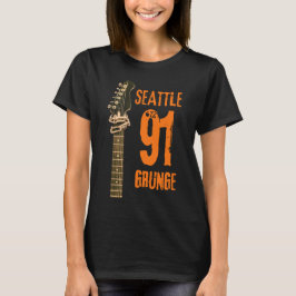 Camiseta Seattle Grunge Music 1991