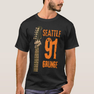 Camiseta Seattle Grunge Music 1991