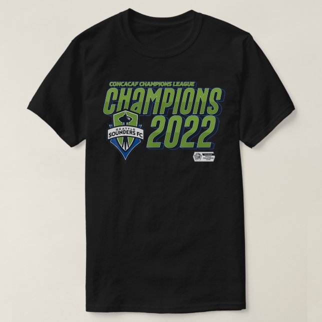 Camiseta Seattle Sounders  Champions 2022 Concacaf Champion (Frente do Design)