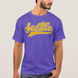 Camiseta Seattle Sports Jersey Style Font
