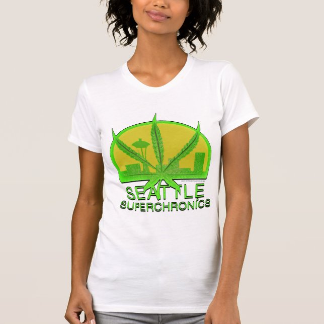 Camiseta Seattle Superchronics (Frente)