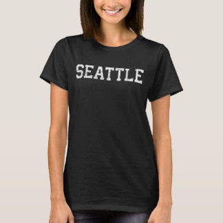 Camiseta Seattle Washington Distante Retro Vintage Legal W