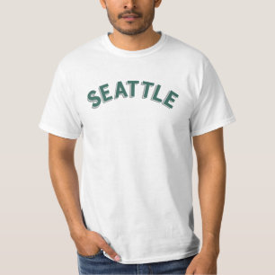 Camiseta Seattle, Washington Vintage Arch