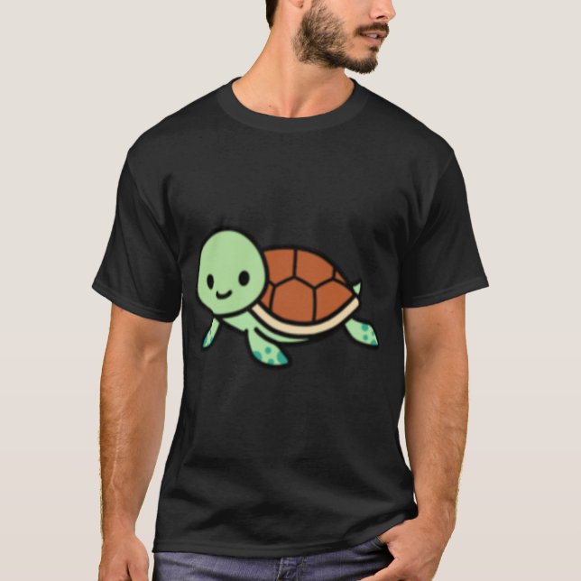Camiseta Seaurtle friends retro girl (Frente)