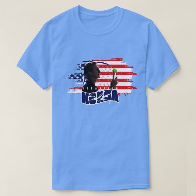 Camiseta Sebastian Korda (Frente do Design)