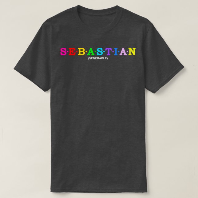 Camiseta Sebastian Venerable (Frente do Design)