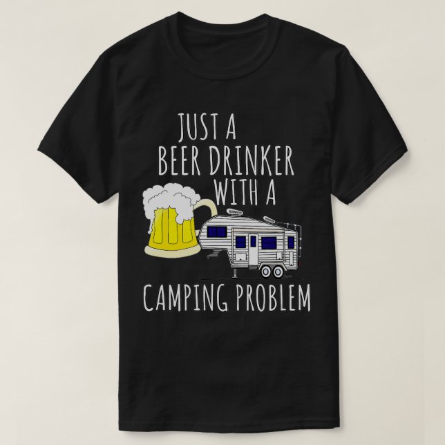 Camiseta SECADOR DE CERVEJA DE 5 COM PROBLEMA DE CAMPEM 5r  (Frente do Design)