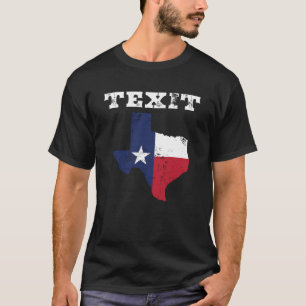 Camiseta Secessão de Sinalizador do Texas