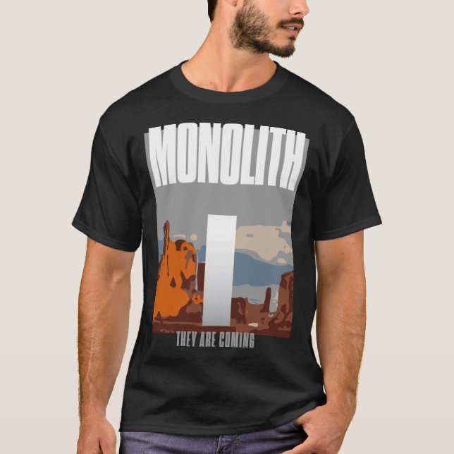 Camiseta Secret Monolith, de Utah (Frente)