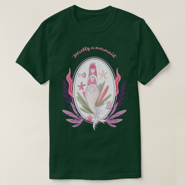 Camiseta Secretamente Uma Sereia 13 (Frente do Design)
