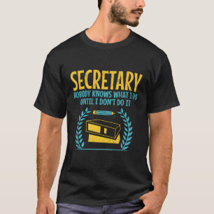 Camiseta Secretária assistente profissional