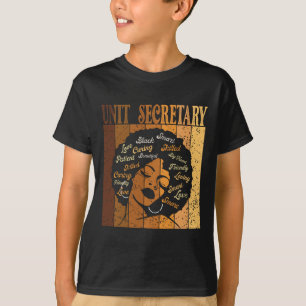 Camiseta Secretária da Unidade Afro Mulheres Africanas Hist
