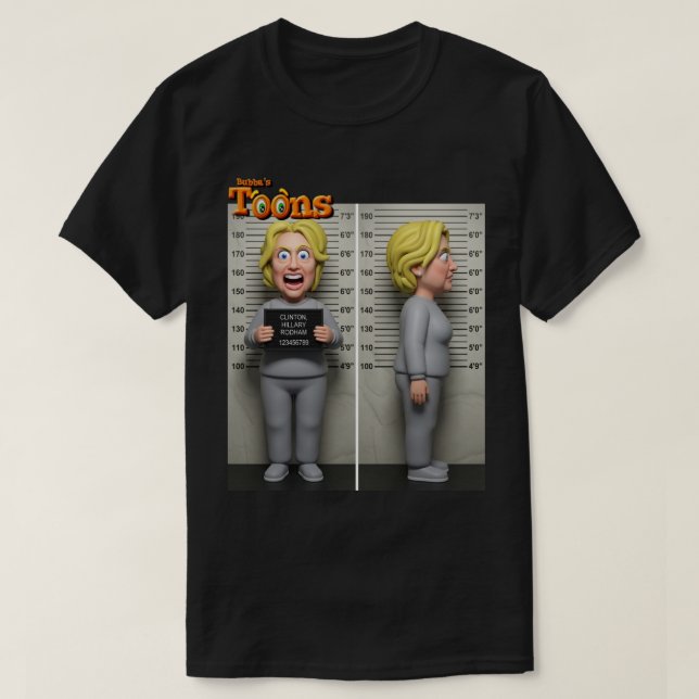 CAMISETA SECRETÁRIA DE ESTADO HILLARY CLINTON (Frente do Design)