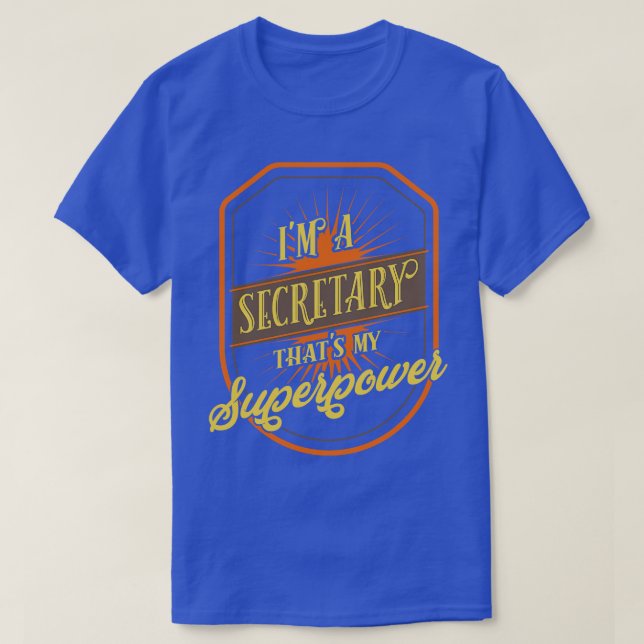 Camiseta Secretário (Frente do Design)
