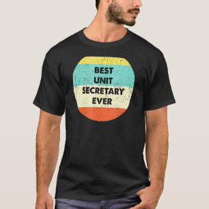 Camiseta Secretário da Unidade "Melhor Unidade" Secretário