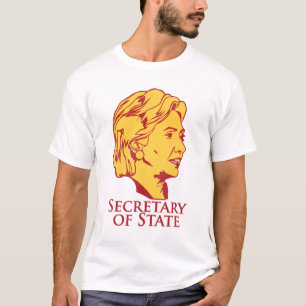 Camiseta Secretário de Hillary Clinton de estado