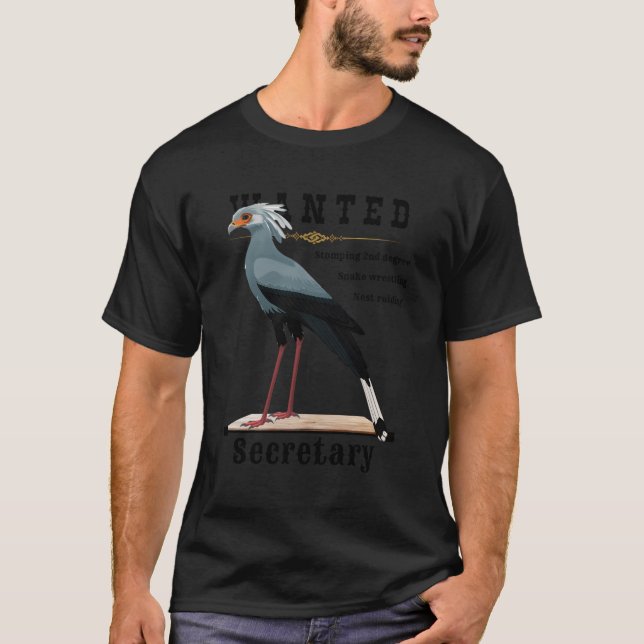 Camiseta Secretário Desejado - Engraçado (Frente)