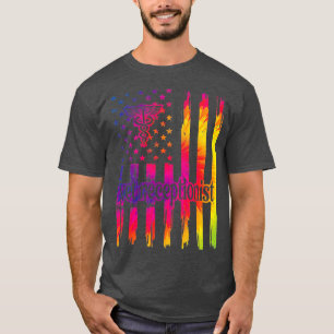 Camiseta Secretário do Recepcionista Veterinário dos Veteri