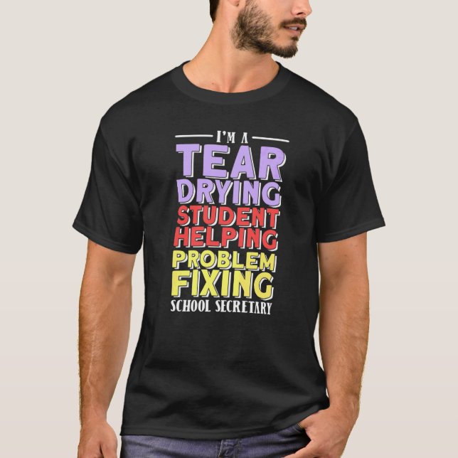 Camiseta Secretário Escolar (Frente)