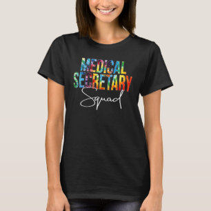 Camiseta Secretário Médico Esquadrão de Apreciação Dia de A