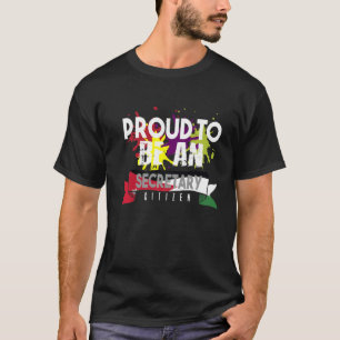 Camiseta Secretário orgulhoso cidadão Trabalhador profissio
