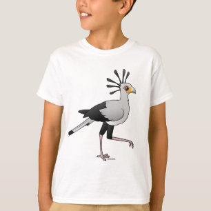 Camiseta Secretário pássaro
