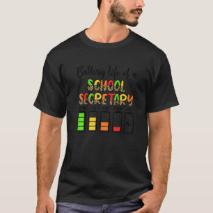 Camiseta Secretários da Escola de Vida em Bateria do Secret