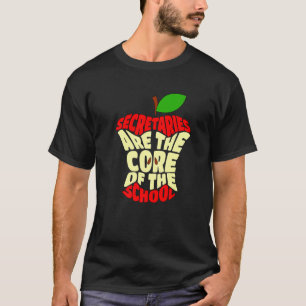 Camiseta Secretários Escolares Núcleo Do Escritório Escolar