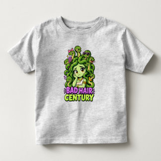 Camiseta Século de Cabelo Ruim – Medusa Fofa Mitologia Greg