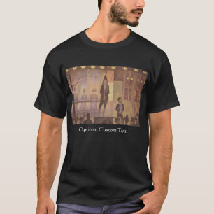 Camiseta Secundário de circo por Georges Seurat